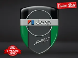 Jeep Automatic Door Sticker Sports Star Customizable